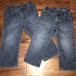 Children’s Place Boys 2T Jeans, 2 pair